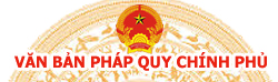 Văn bản pháp quy Chính Phủ Việt Nam